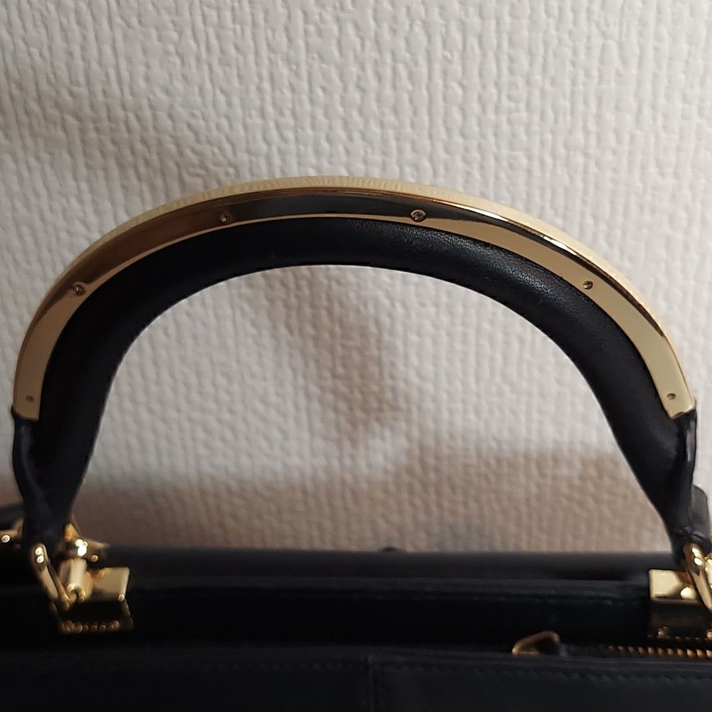 Vince Camuto Quilted Leather Satchel - Picture 8 of 12